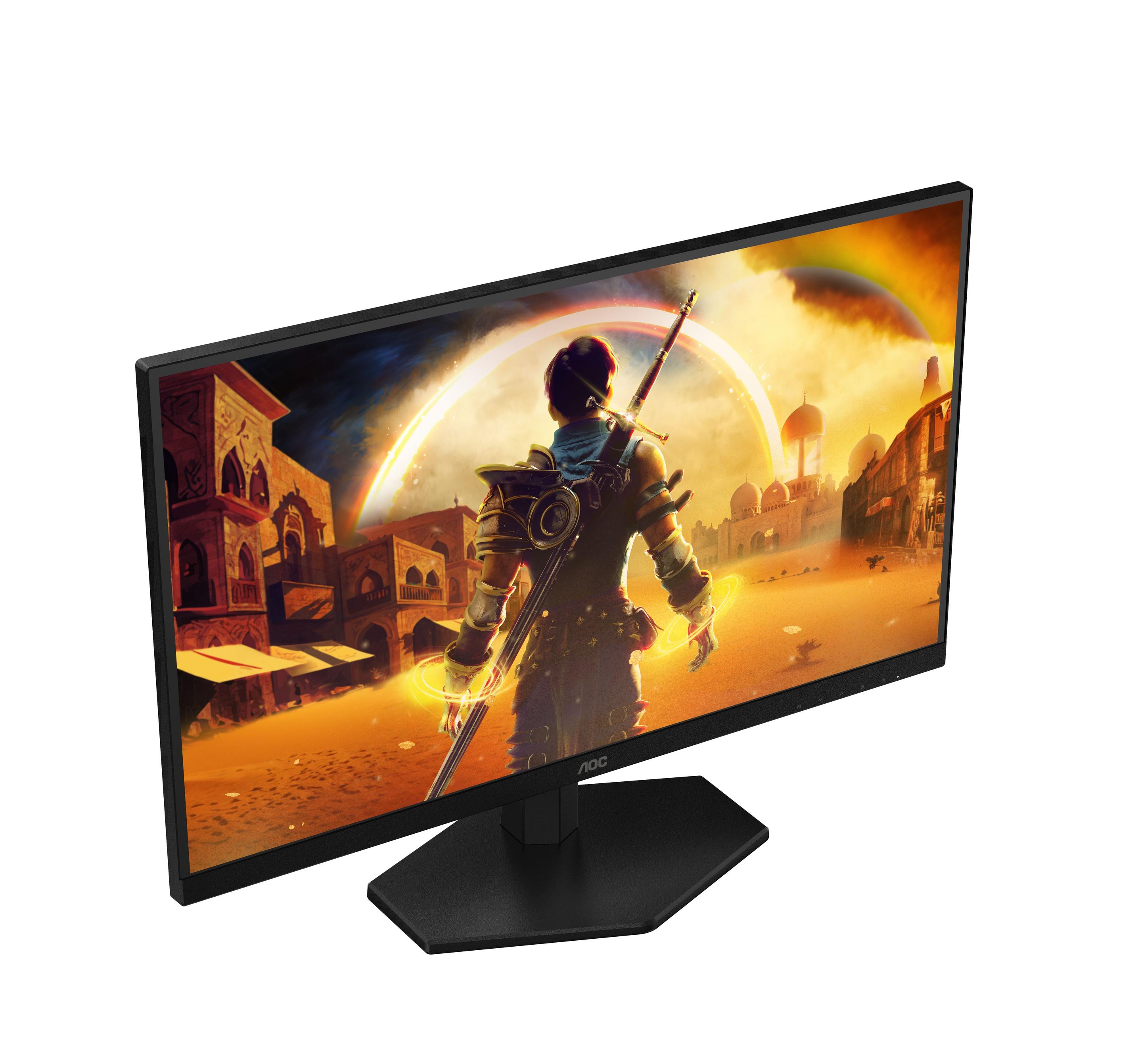 Monitor AOC Q27G42XNE (27" - Fast VA - 180 Hz - Preto e Vermelho) — miniatura 8