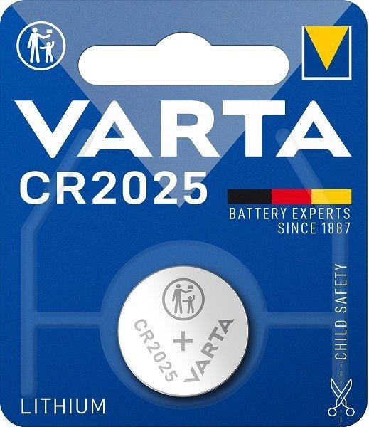Pilha de Lítio Botão VARTA CR2025 (3V - 170mAh) — miniatura 2