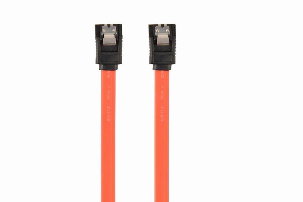 Cabo de Dados SATA GEMBIRD CC-SATAM-DATA-XL (SATA III - 1 m - Vermelho)