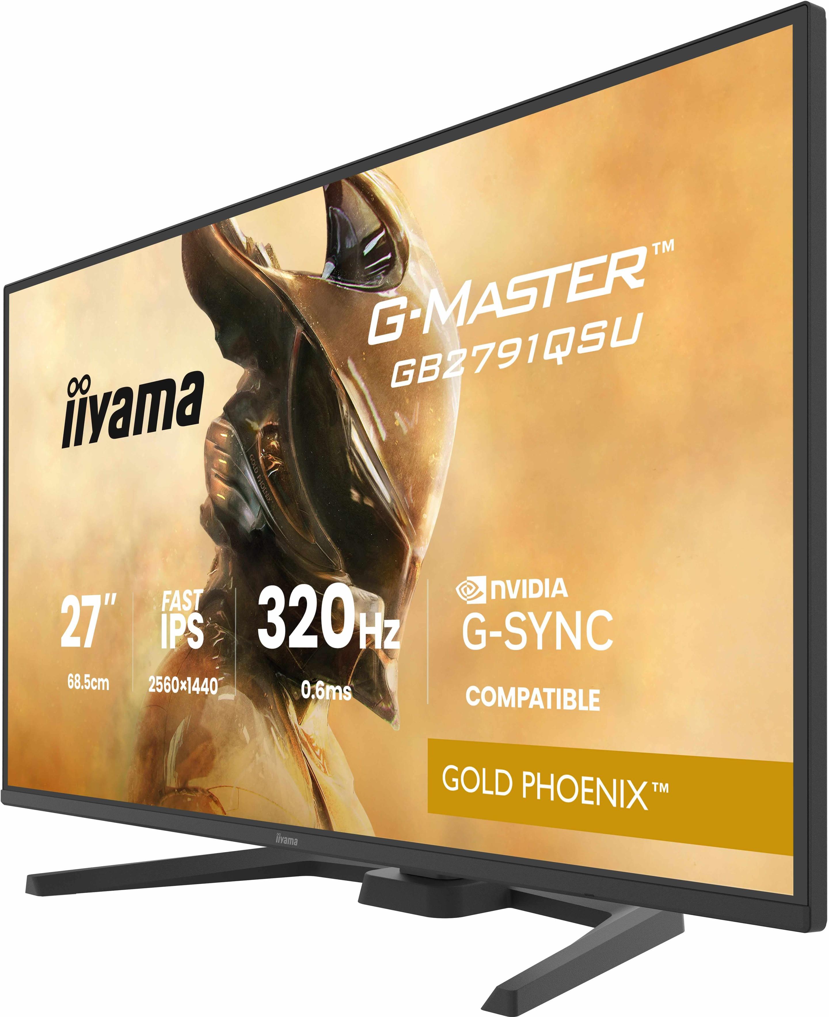 Monitor IIYAMA G-MASTER GB2791QSU-B1 (27" - Fast IPS - 320 Hz - Preto) — miniatura 8
