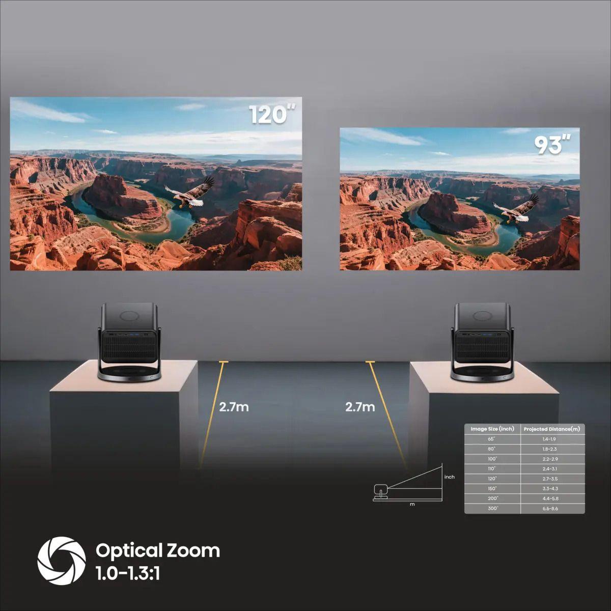 Projetor HISENSE C3 (UHD 4K - 65 a 300 polegadas - VIDAA U9 - Prateado) — miniatura 12
