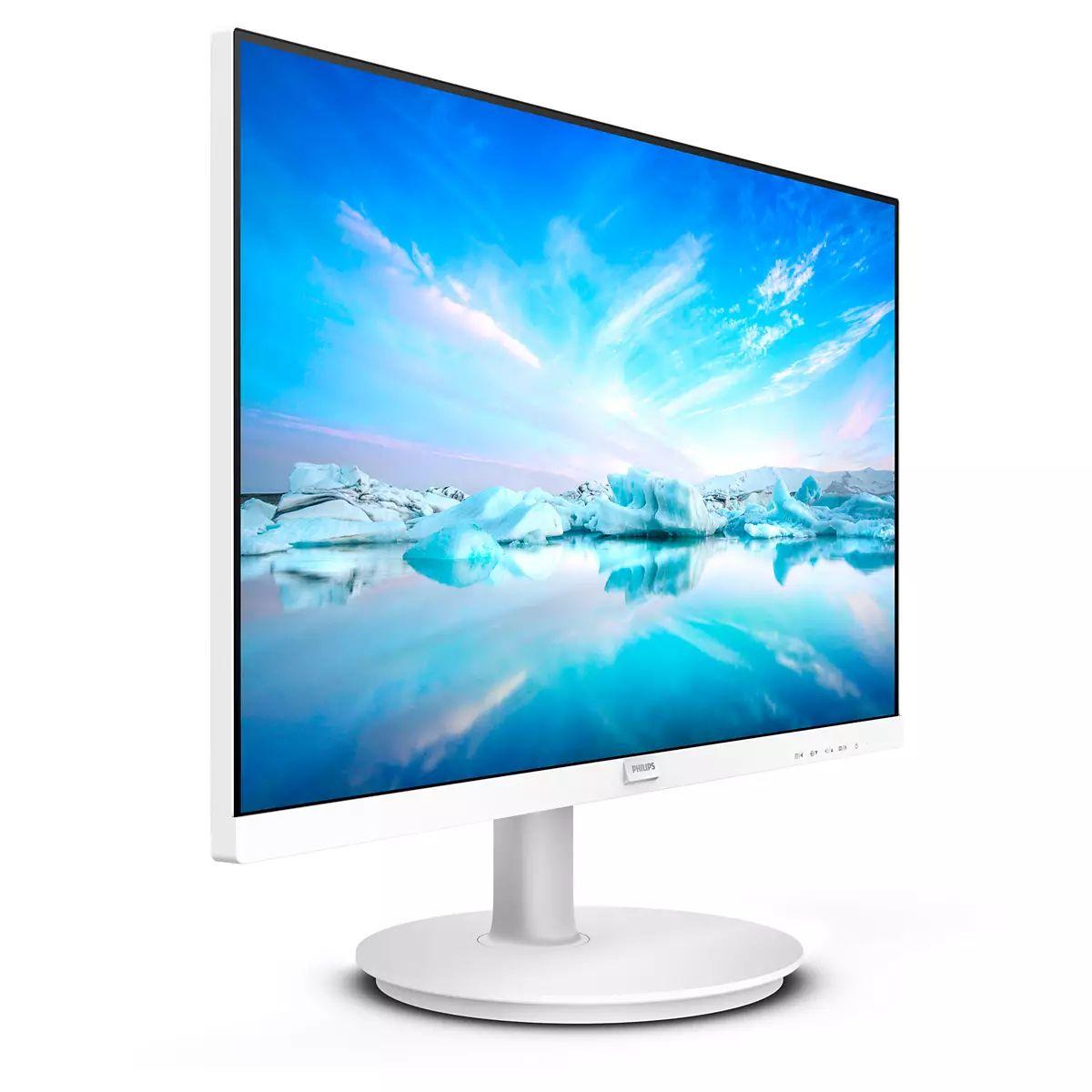Monitor PHILIPS 241V8AW/00 (23,8" - IPS - 75 Hz - Branco) — miniatura 9