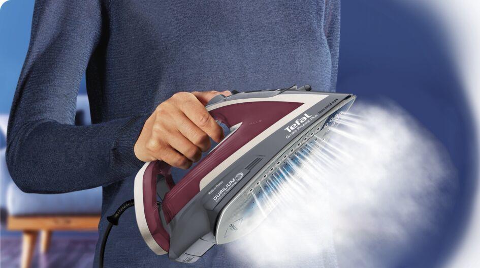 Ferro de Engomar TEFAL FV6870E0 (2800 W - 0,27 l - 260 g/min - Vermelho), miniatura 10