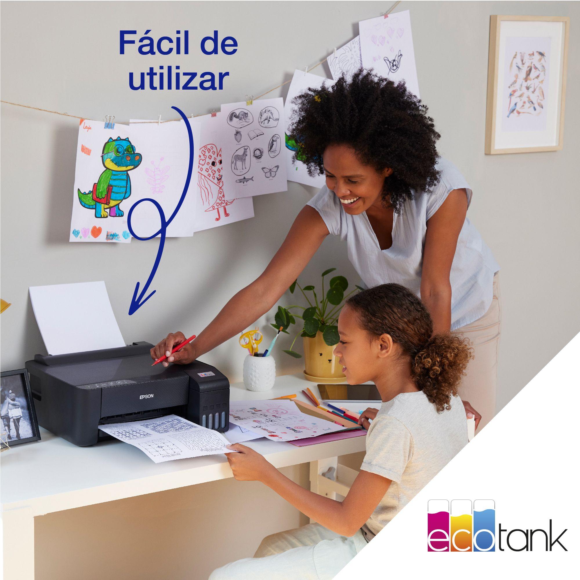 Impressora Jato de Tinta EPSON EcoTank ET-1810 (A4 - 100 folhas - USB, Wi-Fi, Wi-Fi Direct - Preto), miniatura 13