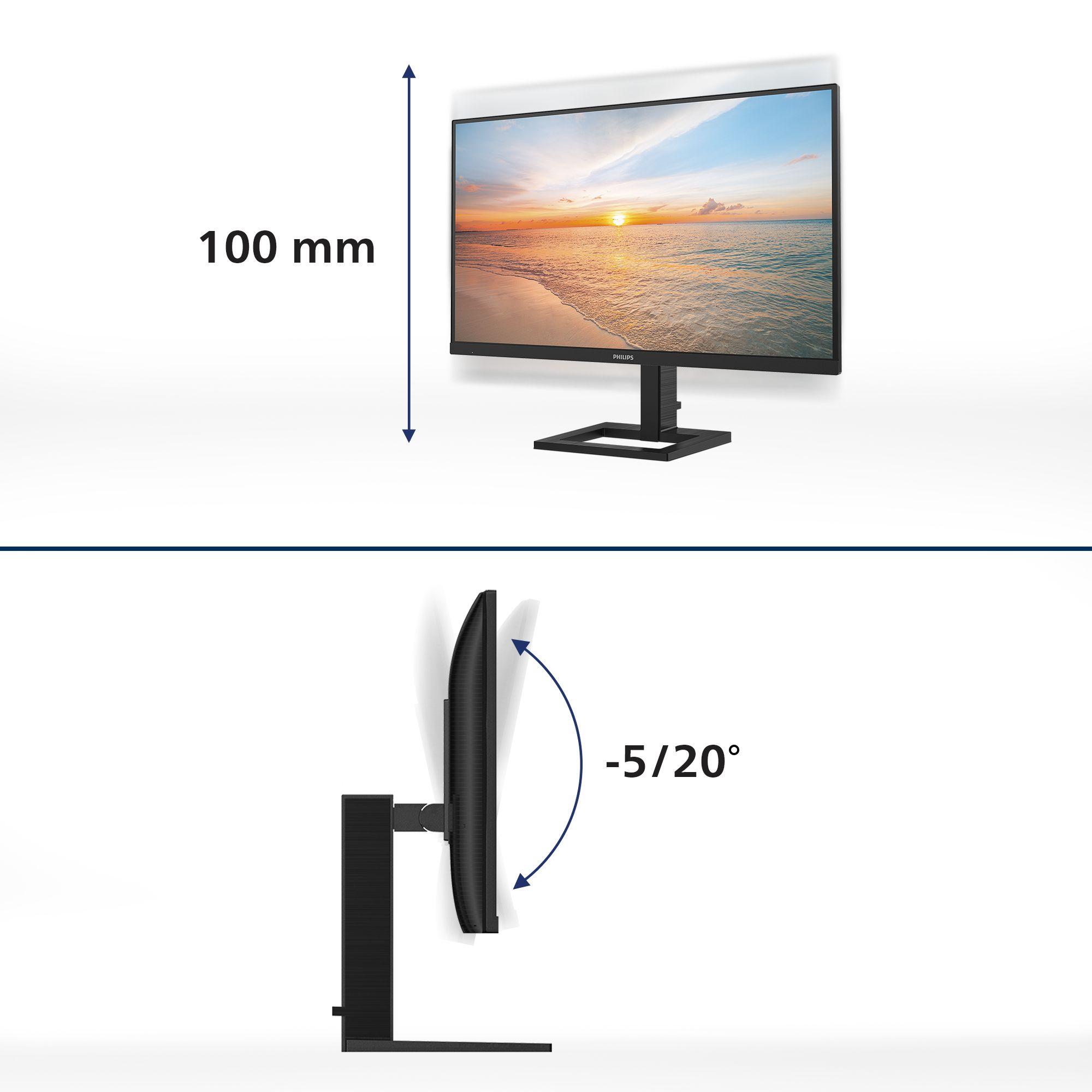 Monitor PHILIPS 27E1N1800AE/00 (27" - IPS - 60 Hz - Preto) — miniatura 3