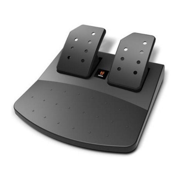 Volante KROM K-Wheel (PlayStation/Xbox - Com fios - Preto) — miniatura 4