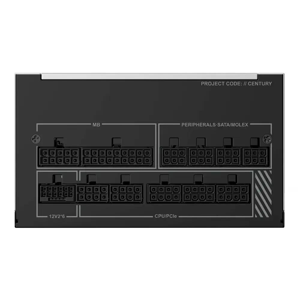 Fonte de Alimentação MONTECH Century II 1200W (ATX - 1200 W - 80 PLUS Gold - Prateado), miniatura 3