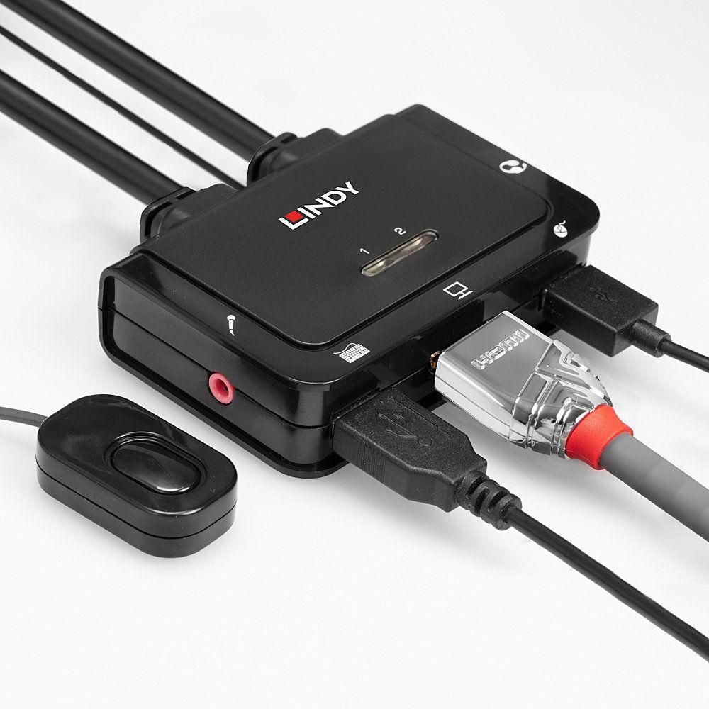 Switch KVM LINDY 42340 (Preto) — miniatura 5
