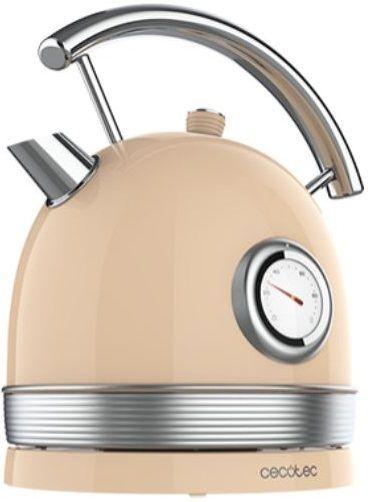 Jarro Elétrico CECOTEC ThermoSense 420 Vintage Light (2200 W - 1,8 l - Aço inoxidável - Bege) — miniatura 2
