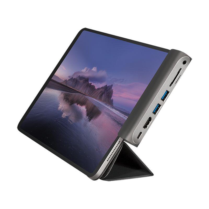 Hub USB-C LOGILINK UA0385 (Android, iOS - Preto e Prateado), miniatura 5