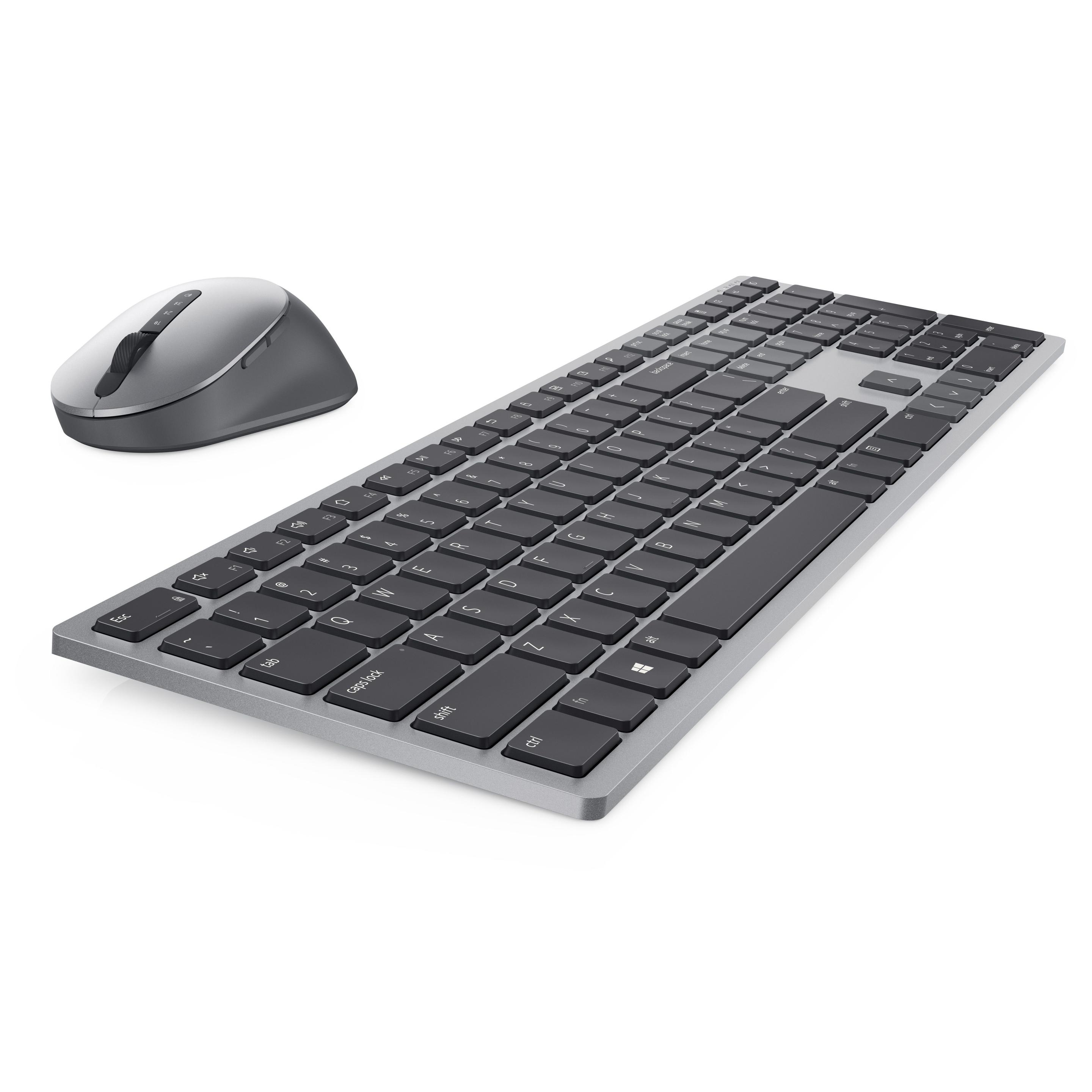 Conjunto de Teclado e Rato DELL KM7321W (Estados Unidos - Teclas tesoura - Tamanho completo - Cinzento Titânio), miniatura 6