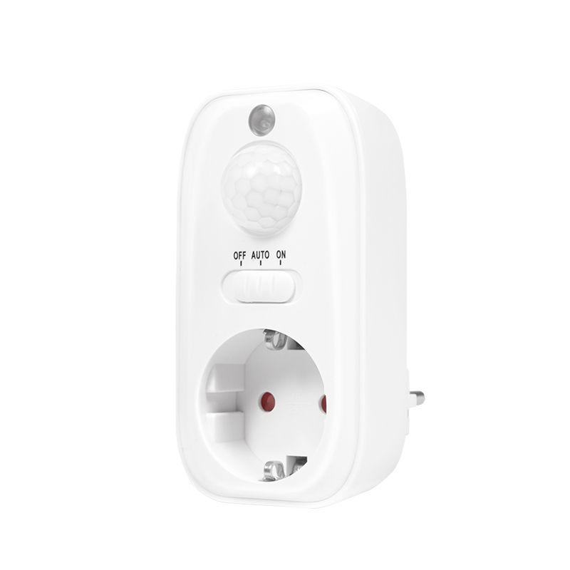 Tomada Schuko com Sensor de Movimento LOGILINK PA0248 (16 A - Branco)