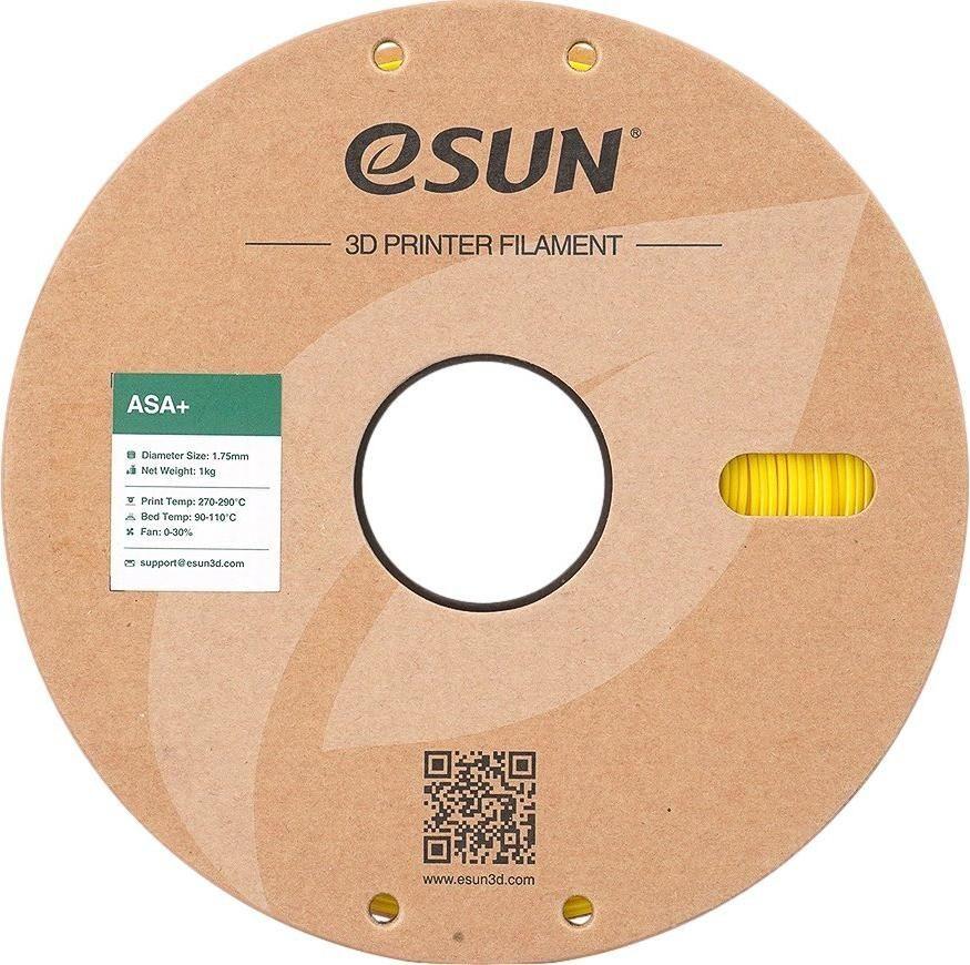 Filamento de Impressão 3D ESUN ASA+ (Amarelo)