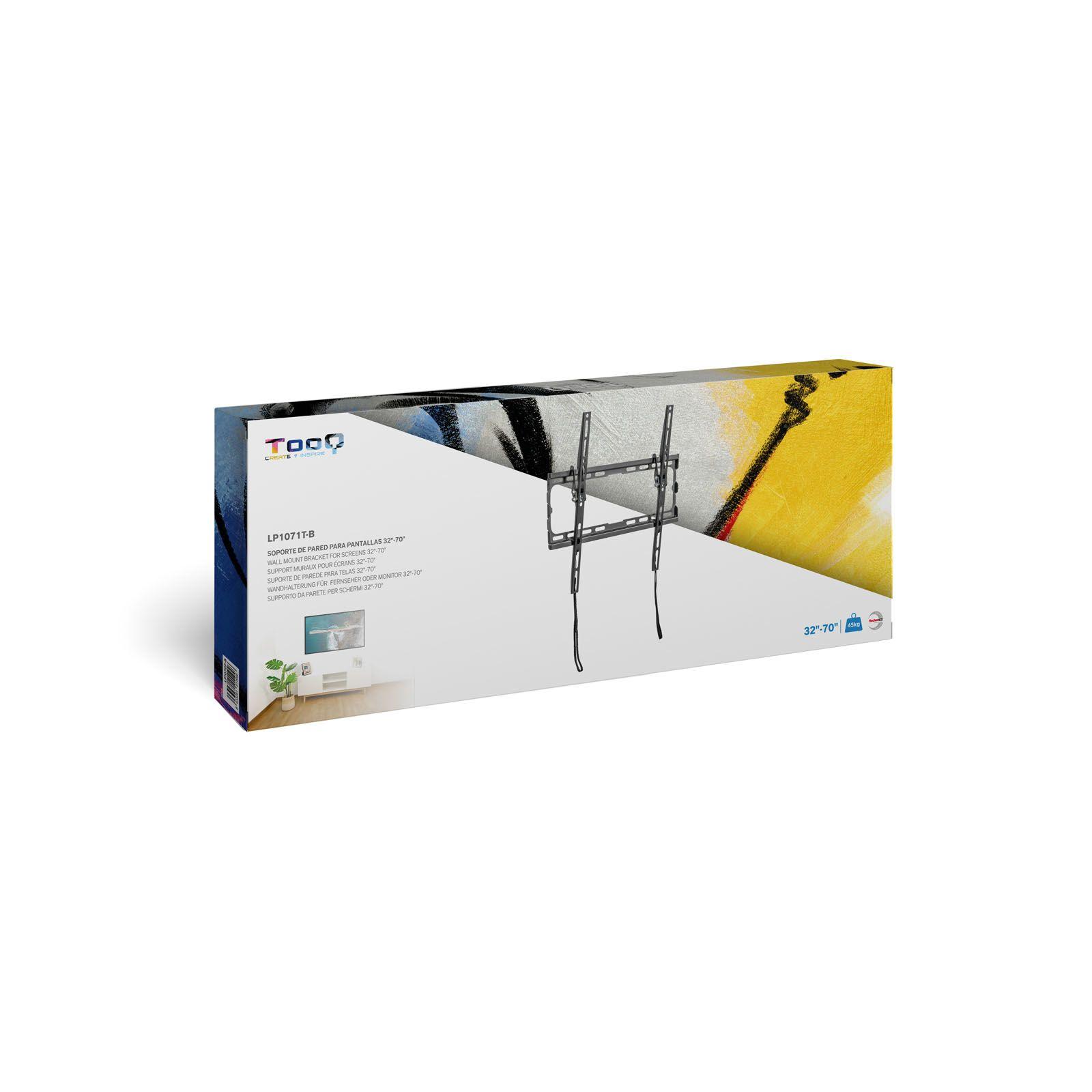 Suporte de Parede TV TOOQ LP1071T-B (75 x 75-400 x 400 mm - 400 x 400 mm - 75 x 75 mm - Preto), miniatura 5