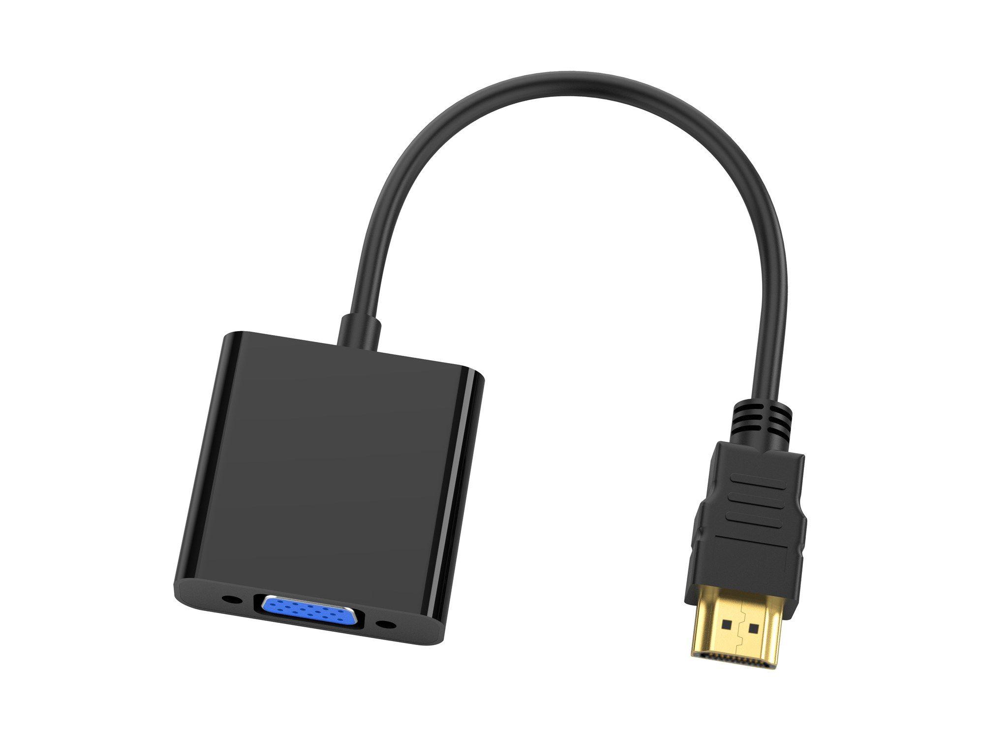 Adaptador de Vídeo HDMI para VGA CONCEPTRONIC ABBY20B (0,25 m - 60 Hz - HDMI Type A - Preto), miniatura 2