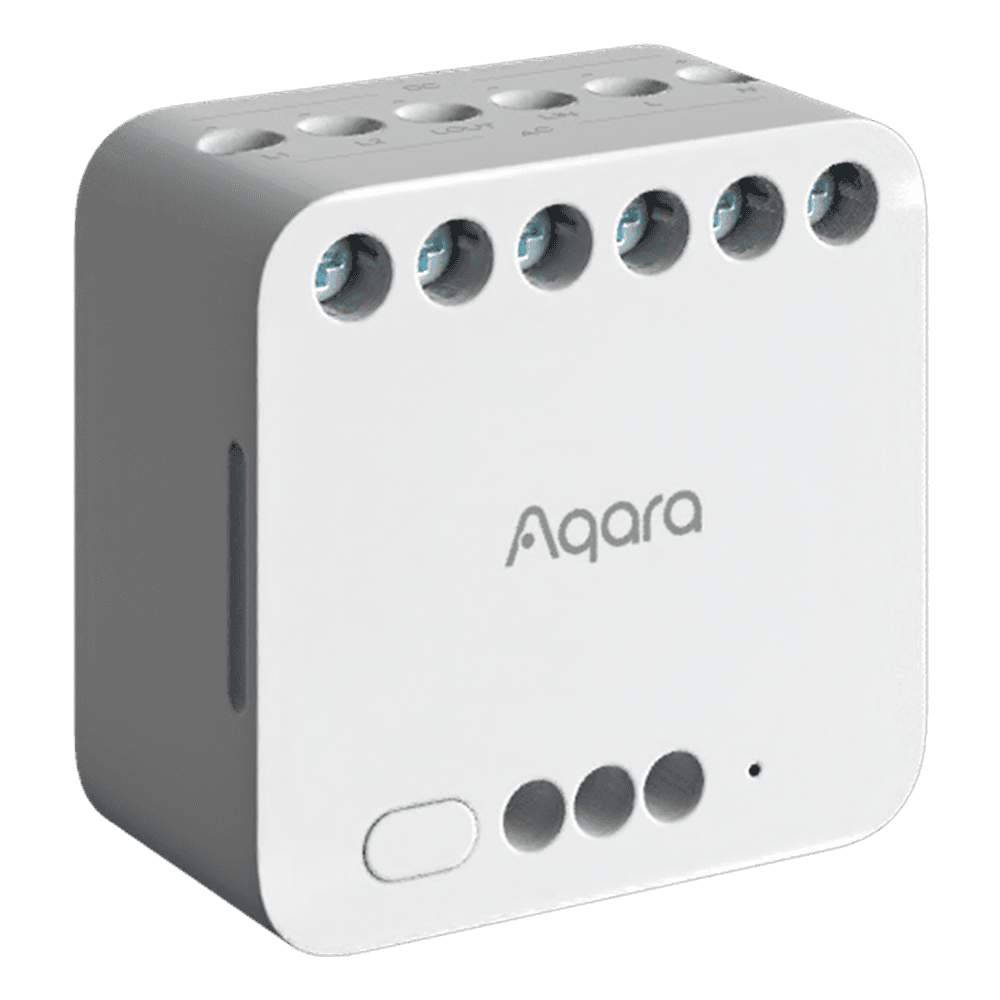 Módulo de Relé Duplo AQARA T2 (Branco)