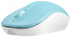 Rato NATEC TOUCAN NMY-1651 (Ambidestro - 1600 DPI - Bluetooth - Azul e Branco)