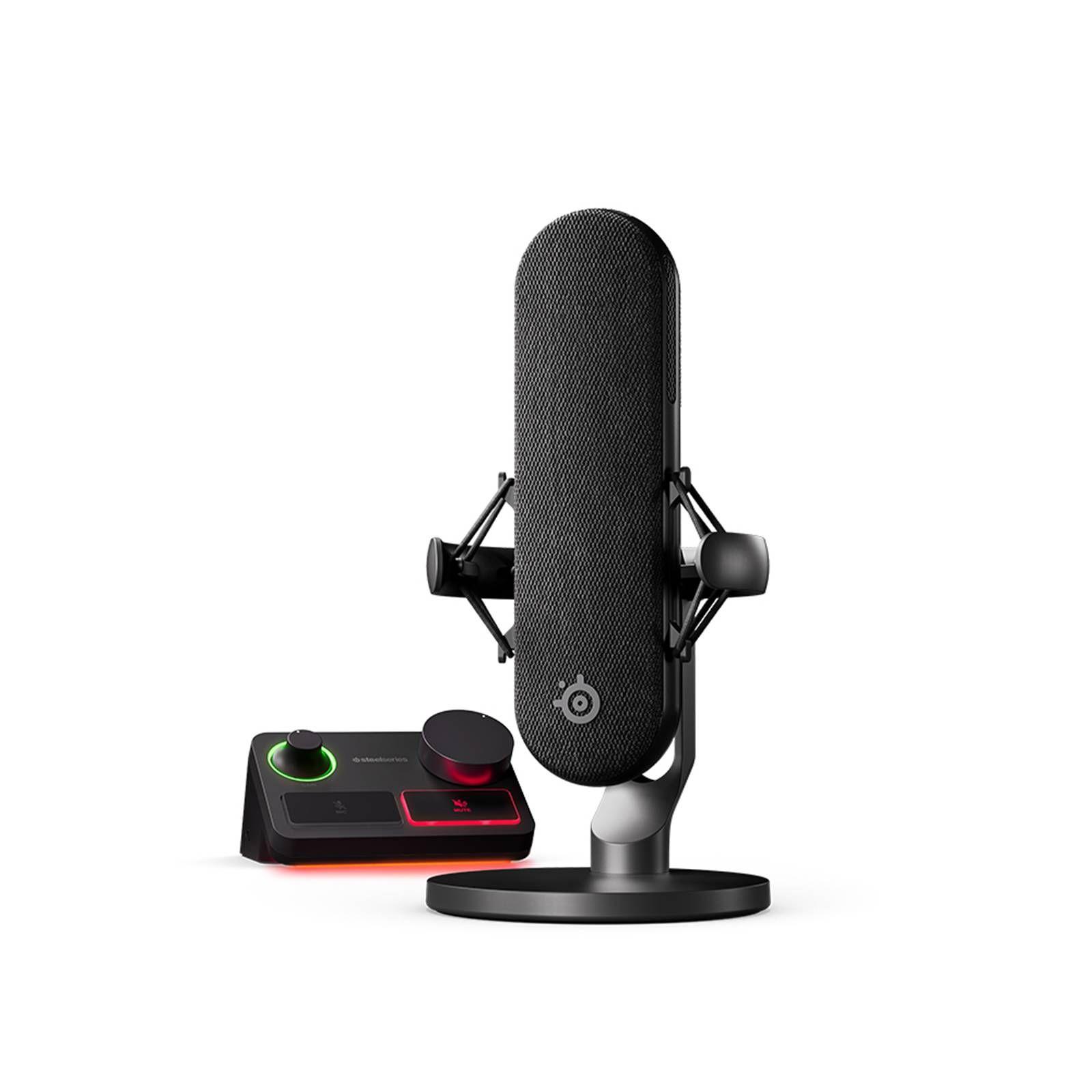 Microfone STEELSERIES Alias Pro (Microfone para PC - Com fios - XLR-3 - Preto) — miniatura 6