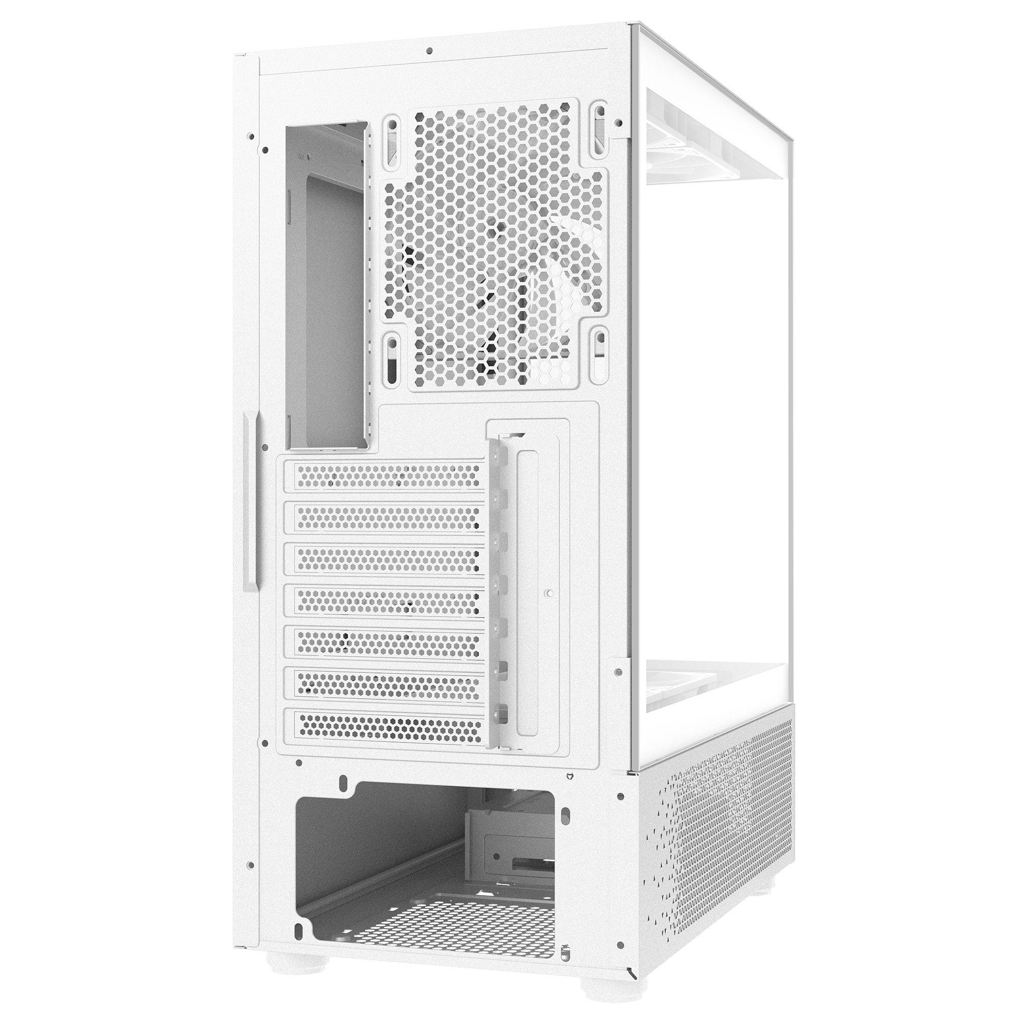 Caixa de Computador XPG Invader X Mini (ATX, Micro ATX, Mini-ITX - Torre Midi - SPCC - Branco) — miniatura 3