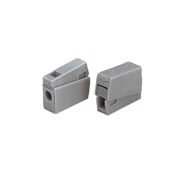 Ligador Rápido de Iluminação WAGO 224-101 (Cinzento)