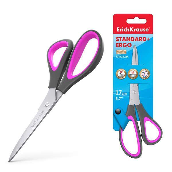 Tesoura ERICHKRAUSE EasyCut+ Ergo (Aço inoxidável - 17 cm - Sortido), imagem 1