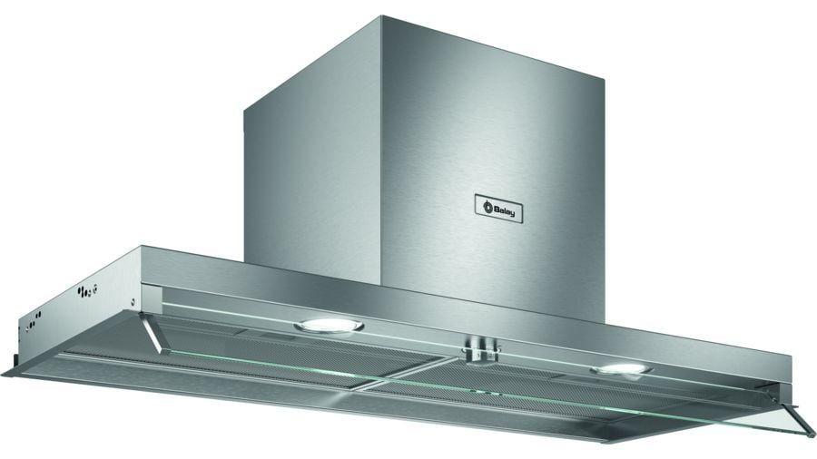 Exaustor de Parede BALAY 3BD896MX (Altura 35,6 cm - 89 cm - 35 cm - Inox)