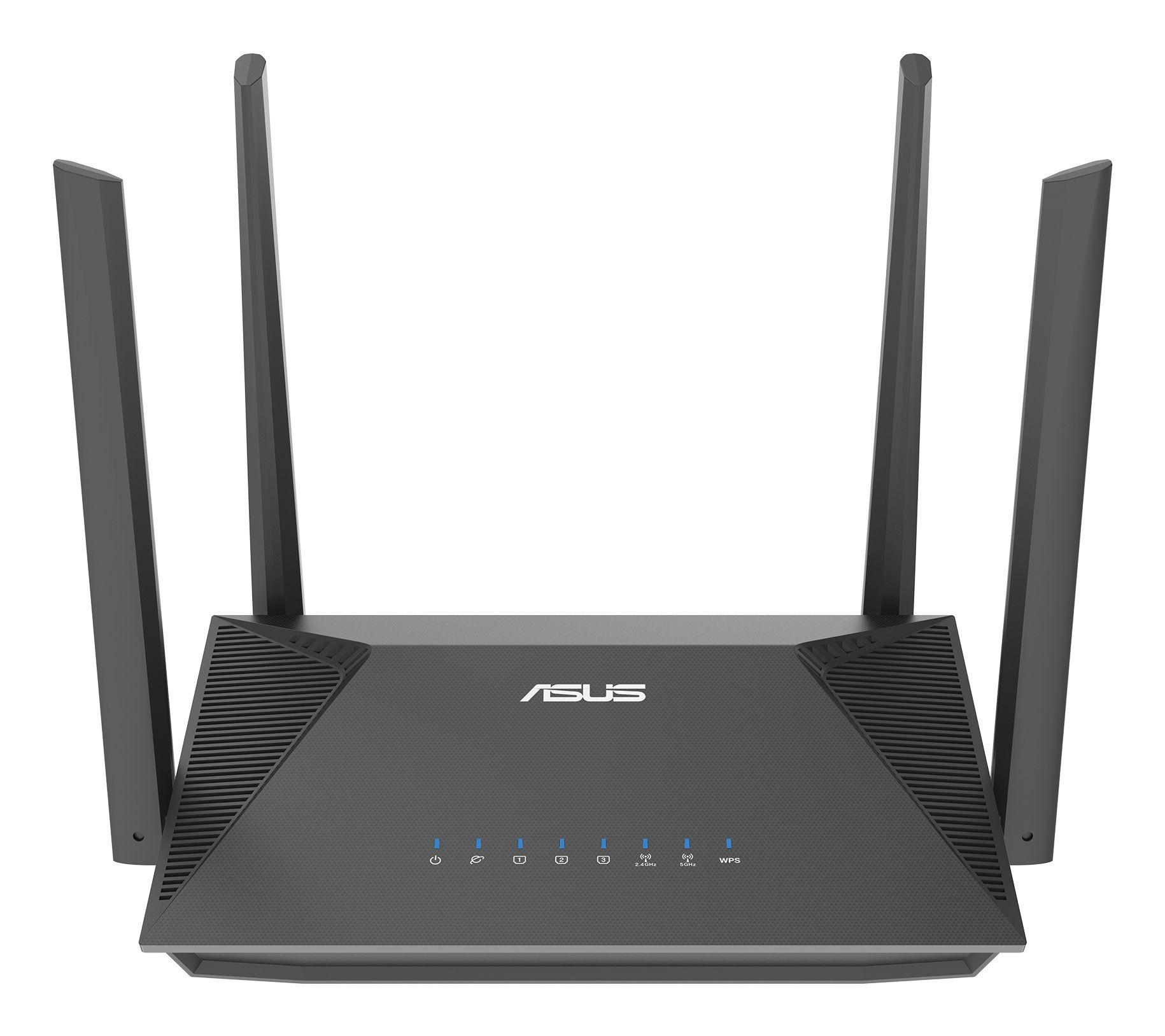 Router ASUS RT-AX52 Pro AX3000 (Wi-Fi 6 - 3000 Mbit/s - Banda dupla - Preto)