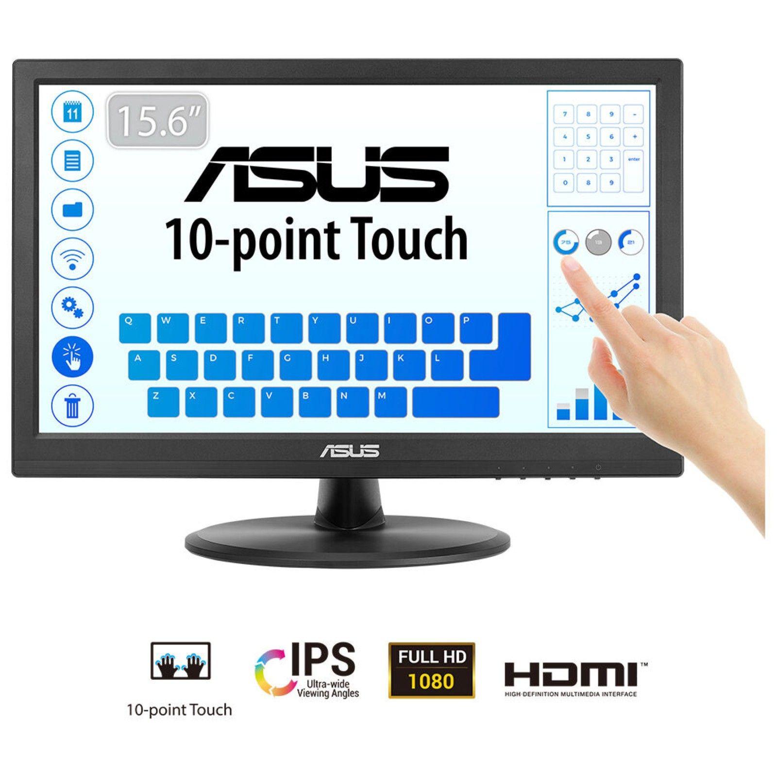 Monitor ASUS VT169HE (15,6" - IPS - 60 Hz - Preto)