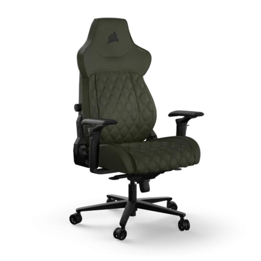 Cadeira Gaming CORSAIR TC500 LUXE (120 kg - Até 10 cm - Até 160º - Verde)
