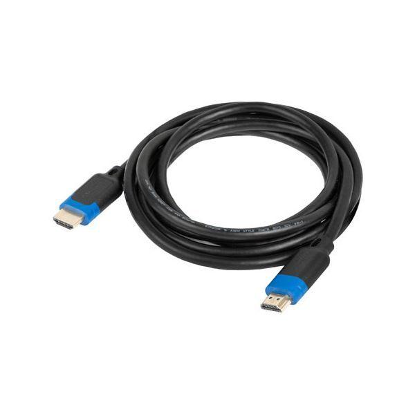 Cabo HDMI LANBERG CA-HDMI-30CC-0050-BK (5 m - 4K a 240 Hz - HDMI Type A - Preto) — miniatura 3