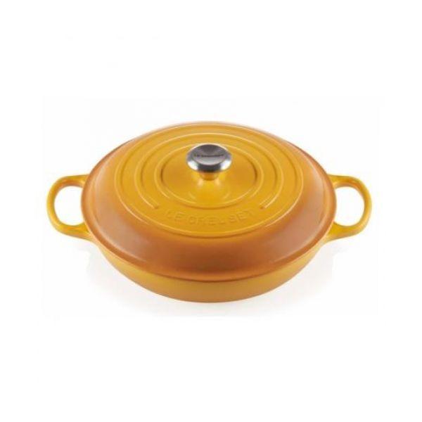 Caçarola Baixa LE CREUSET 21180306724430 (30 cm - Amarelo)