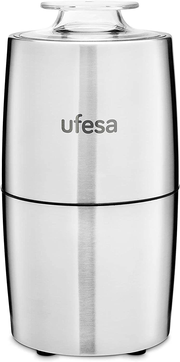 Moinho de Café Elétrico UFESA MC0470 (200 W - 70 g - Aço inoxidável - Inox)
