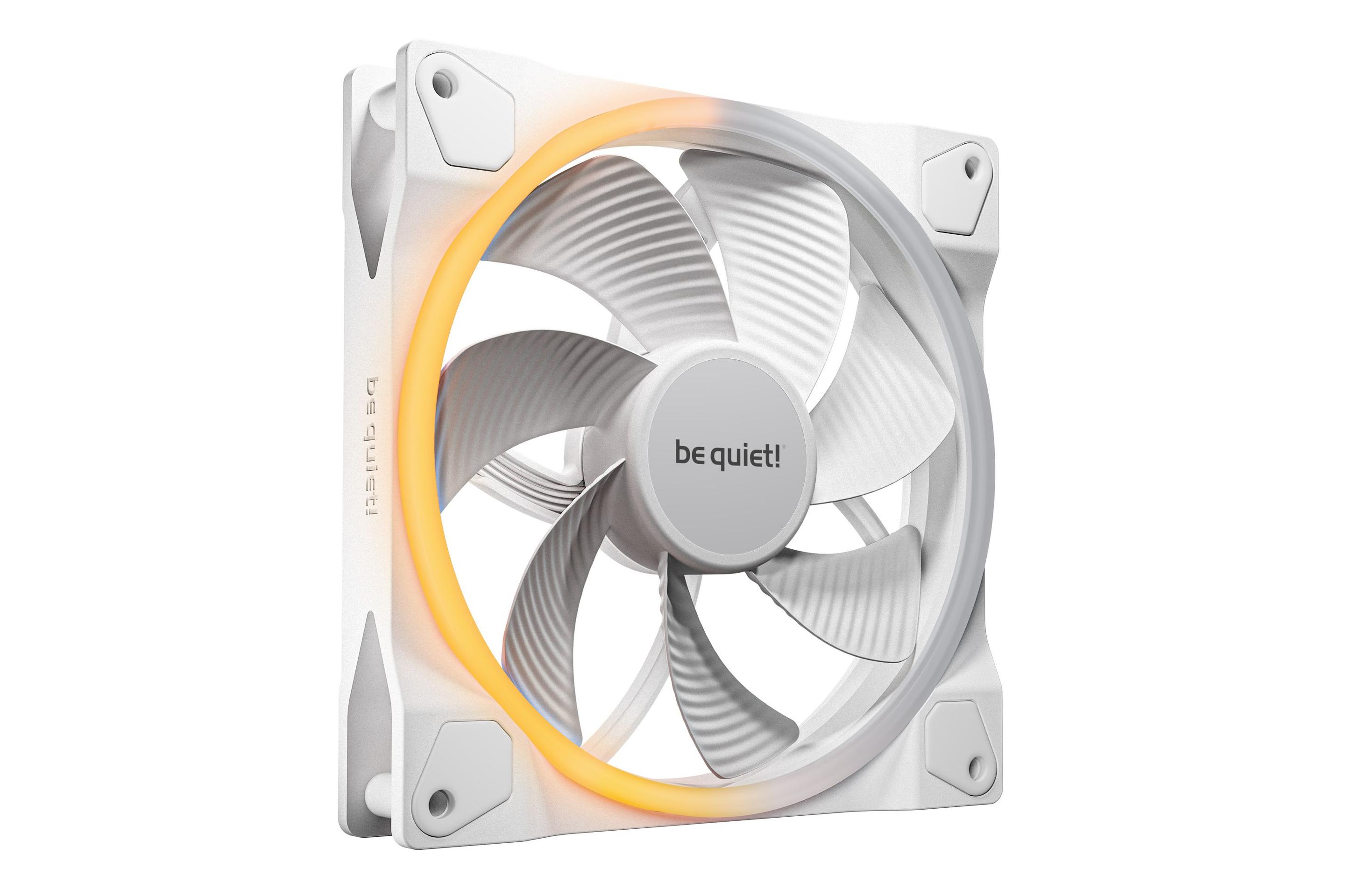 Ventoinha para Caixa de PC BE QUIET! Light Wings PWM Reverse (Branco)