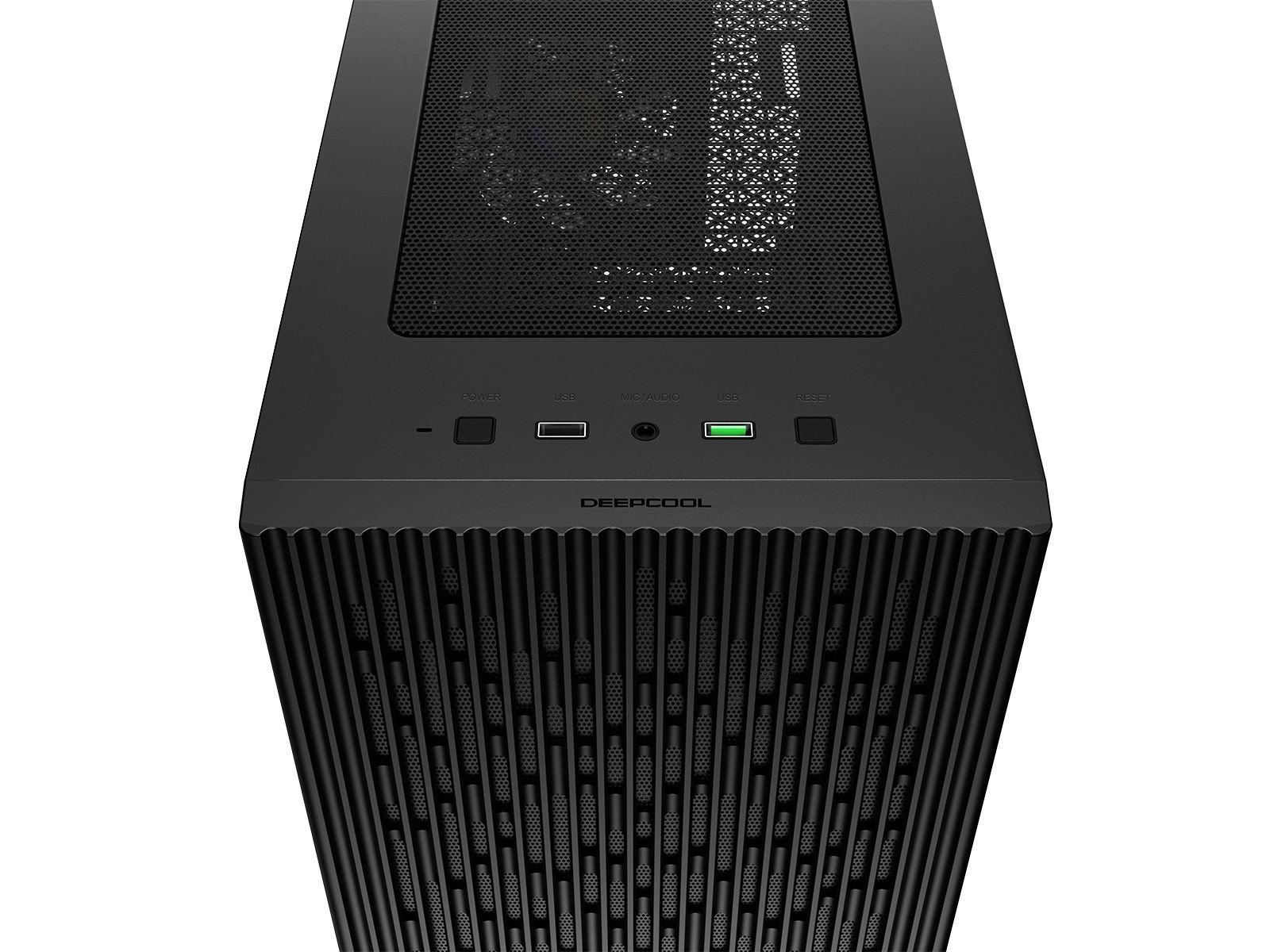 Caixa de Computador Gaming DEEPCOOL MATREXX 40 3FS (Micro ATX, Mini-ITX - ATX, PS2 - Micro Tower - Preto) — miniatura 10