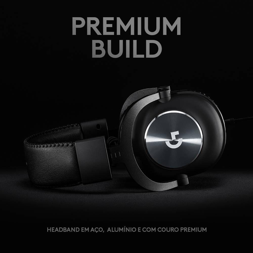 Headset Gaming LOGITECH G PRO X (Binaural - Com fios - Circum-aural - Preto) — miniatura 5