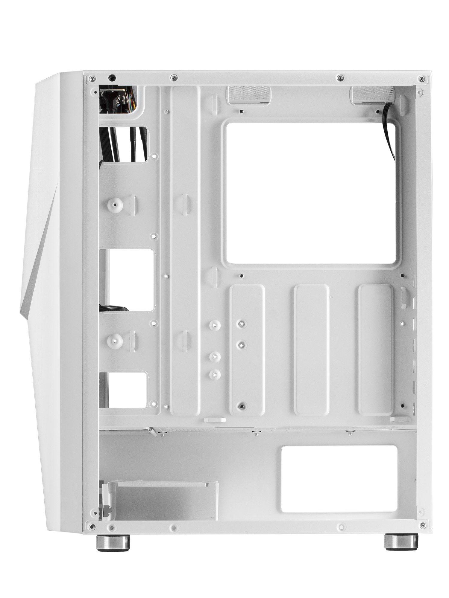 Caixa ATX MARS GAMING MC777W (ATX, Micro ATX, Mini-ITX - ARGB - 15,8 cm - Branco) — miniatura 8