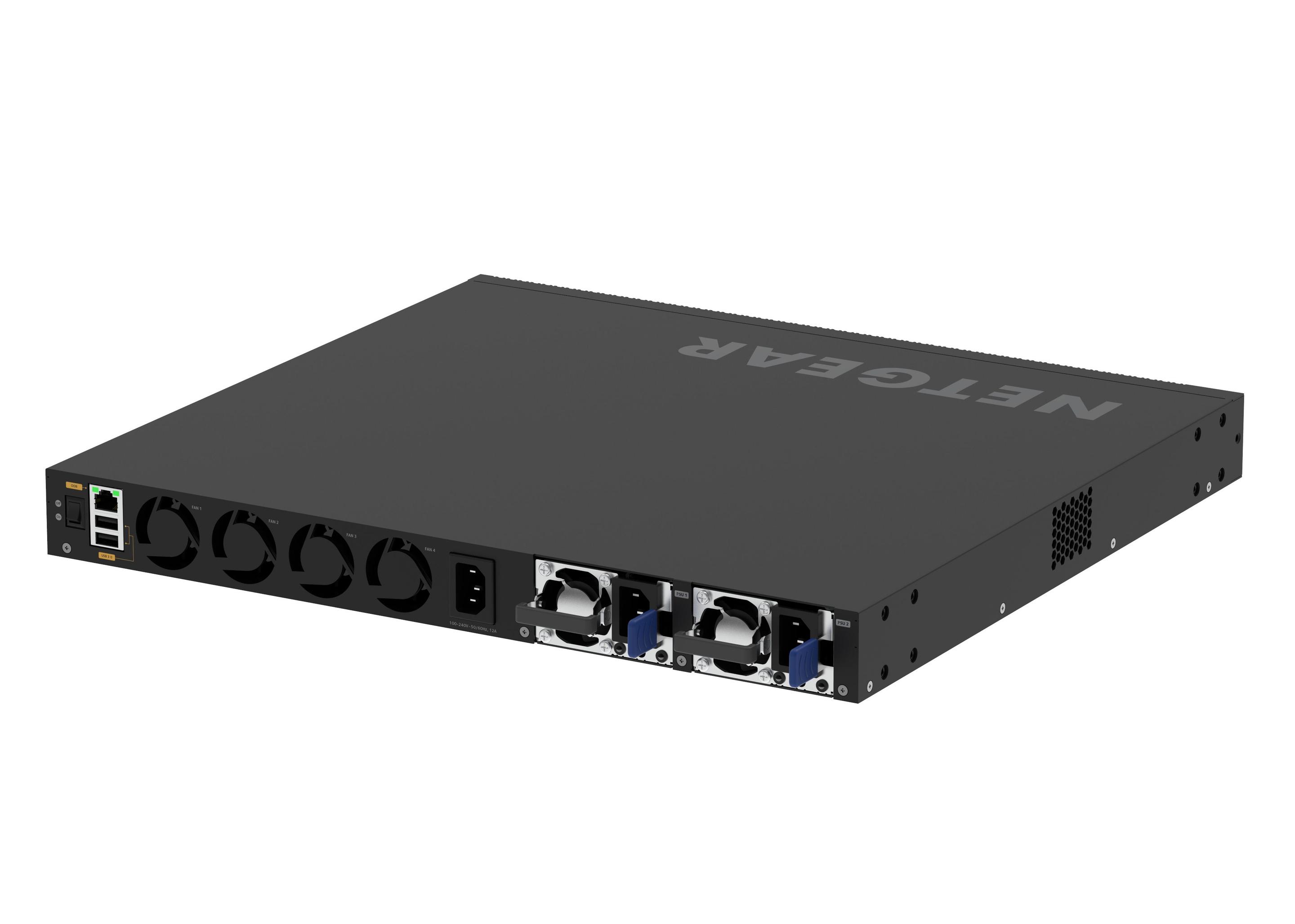 Switch NETGEAR M4350-48G4XF (Gigabit Ethernet - 32 MB - 176 Gbit/s - Preto), miniatura 2