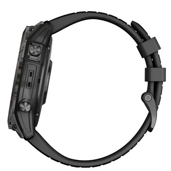 Smartwatch GARMIN Fenix 7X Pro Safira Solar (Redonda - Android, iOS - MIP digital - Cinzento/Preto), miniatura 3