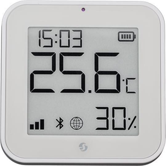 Sensor de Temperatura e Humidade SHELLY BLU H&T Display ZB (Branco) — miniatura 3