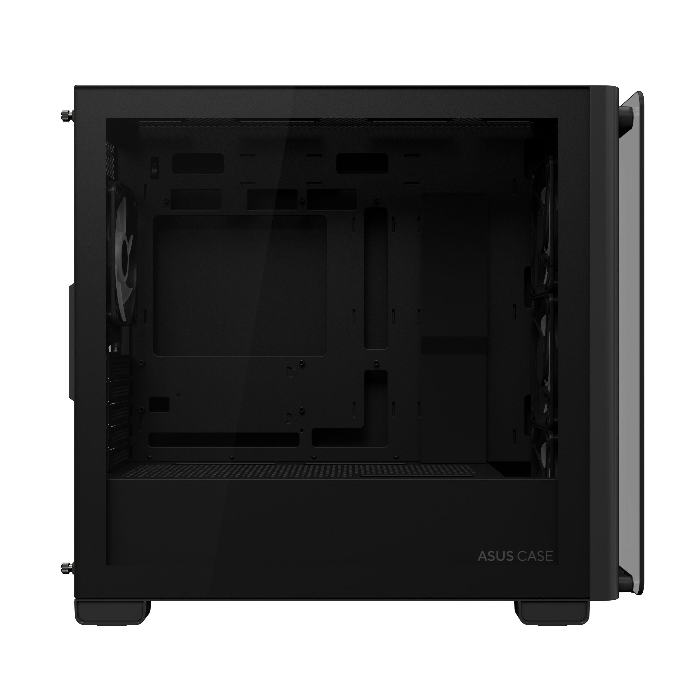 Caixa Micro-ATX ASUS A23 PLUS (micro-ATX, Mini-ITX - Micro Tower - micro-ATX, Mini-ATX - Preto) — miniatura 2