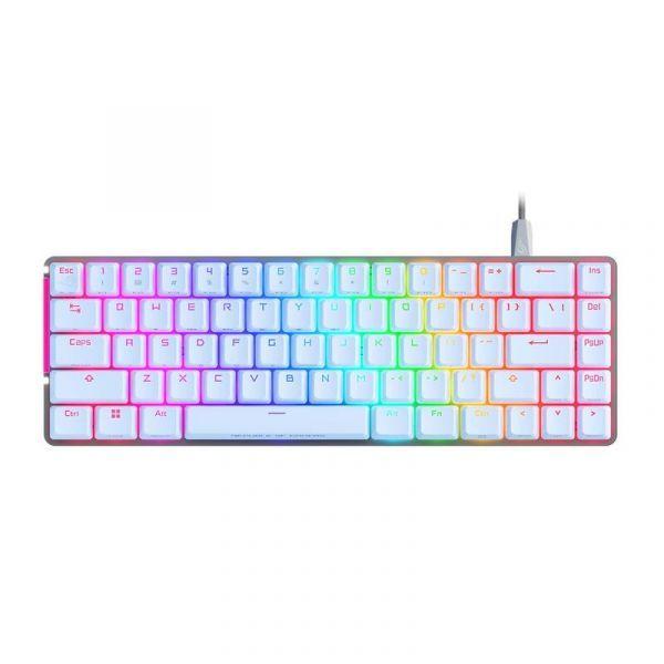 Teclado ASUS ROG Falchion Ace (FR - Mecânico - Com fios - Branco)