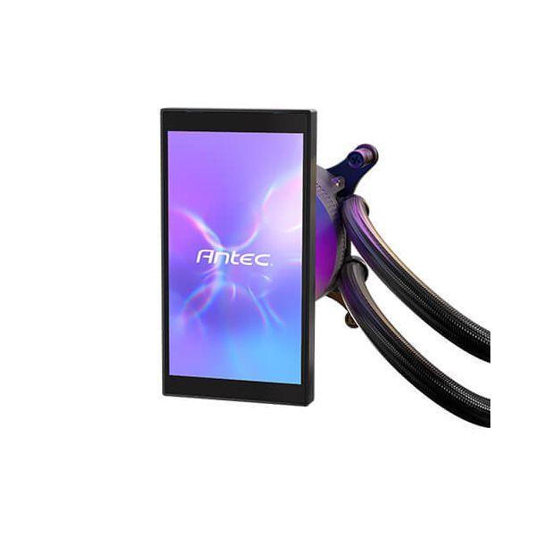 Refrigeração Líquida AIO para CPU ANTEC Vortex View 360 ARGB LCD (120 mm - 2000 RPM - 4 pinos - Preto) — miniatura 5
