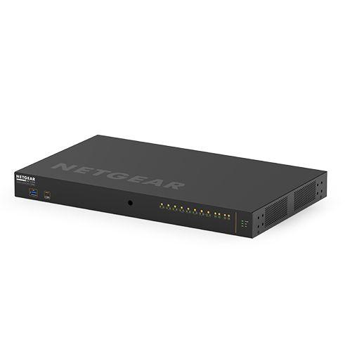 Switch Gerido NETGEAR M4250 GSM4212UX-100EUS (Gigabit Ethernet - 16 MB - 60 Gbit/s - Preto), miniatura 4