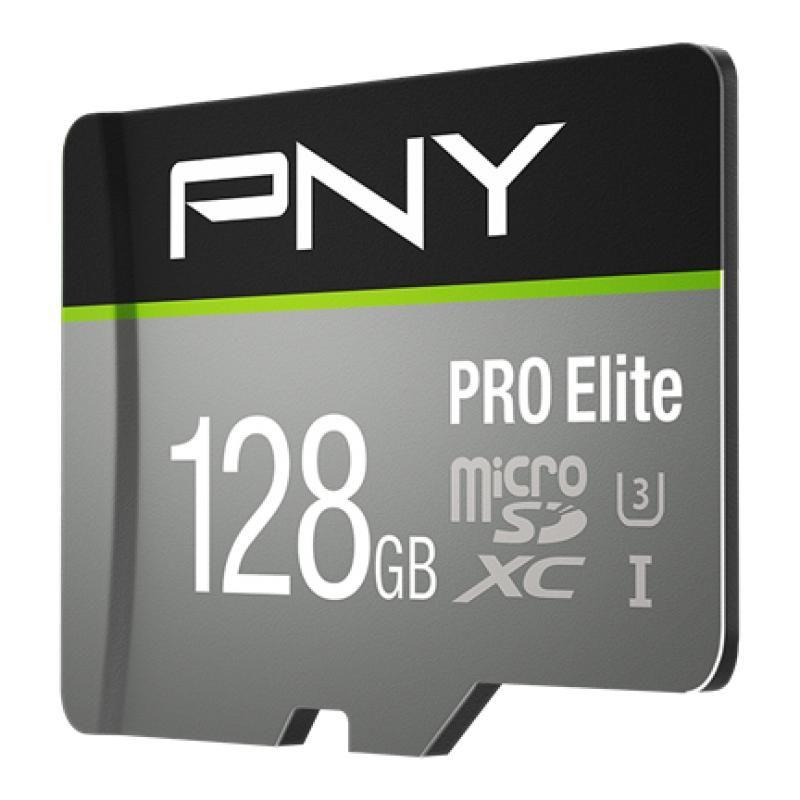 Cartão de Memória PNY PRO Elite SDU128V31100PRO (128GB - Classe 10 - 100 MB/s - Preto e Cinzento), miniatura 2
