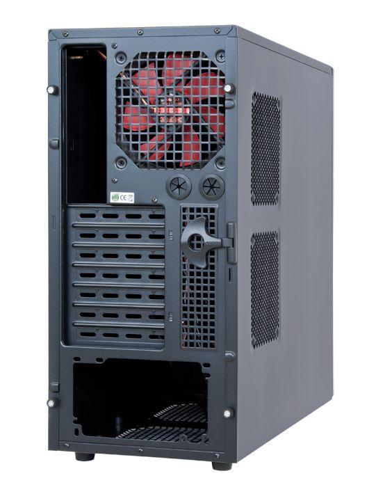 Caixa de Computador CHIEFTEC LF-02B-OP (ATX, Micro ATX - Midi Tower - Aço SECC - Preto) — miniatura 4