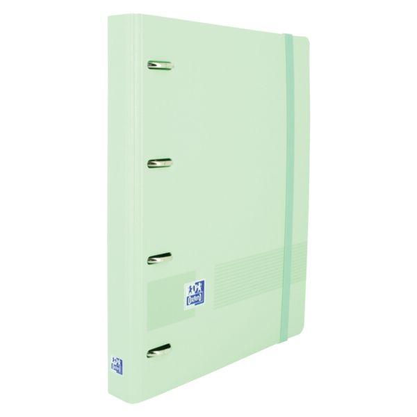 Classificador de 4 Argolas OXFORD Live & Go A4+ Polyfoam (Polyfoam - Verde)