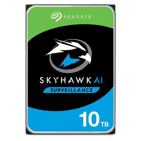 Disco Rígido Interno SEAGATE SkyHawk AI ST10000VE001 (10 TB - 3,5" - SATA 6 Gb/s)