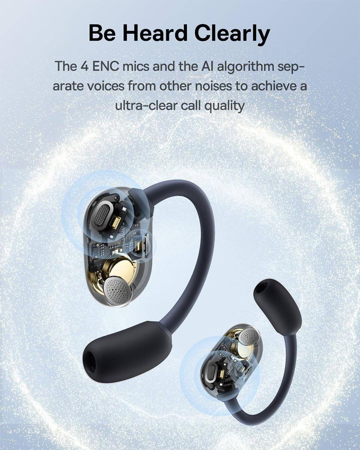 Auscultadores BASEUS Eli Sport 1 (Sem fios - Preto), miniatura 6