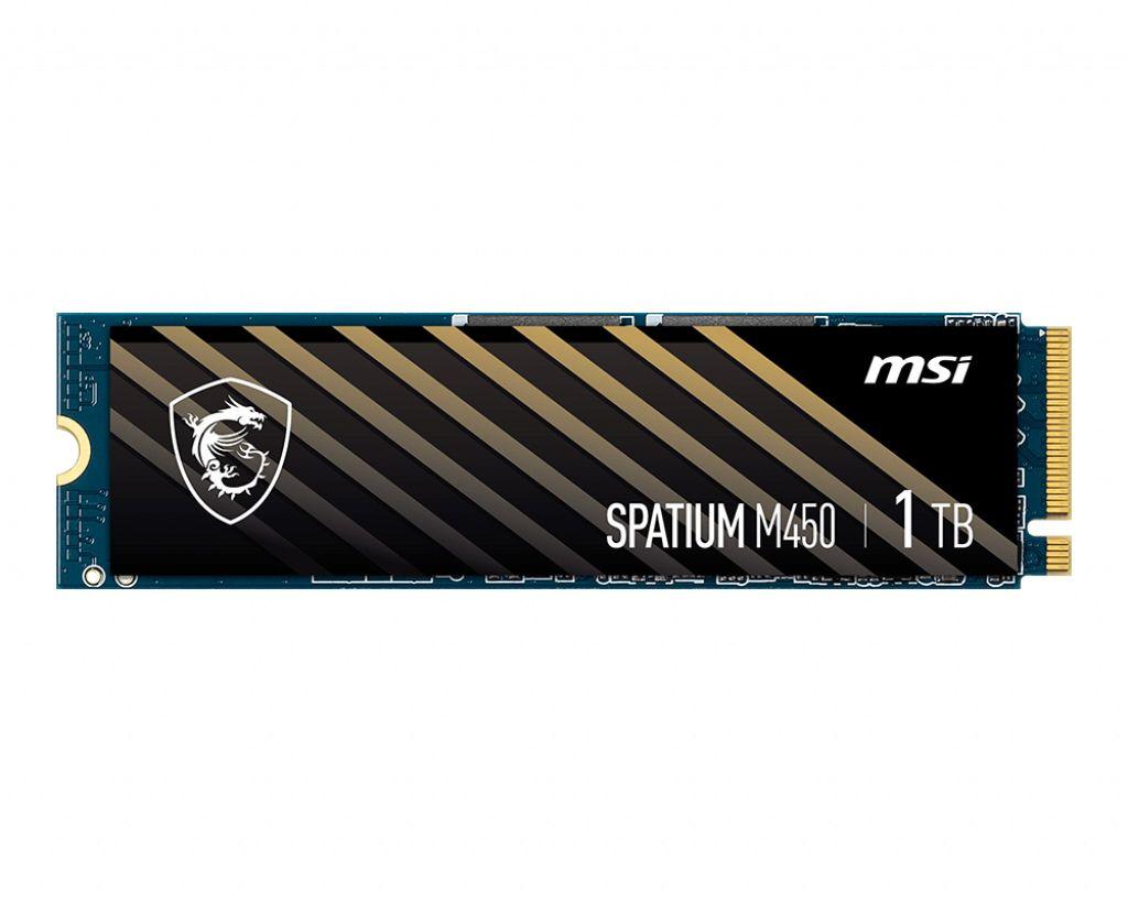 SSD MSI SPATIUM M450 (1 TB - M.2 2280 - PCI Express 4.0 NVMe) — miniatura 2