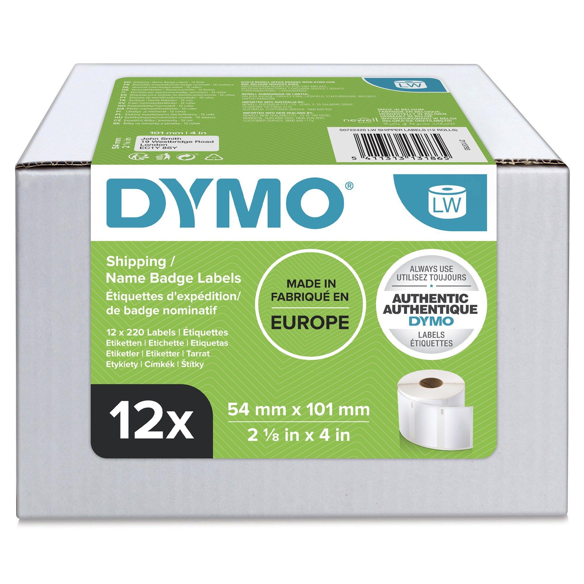 Etiquetas de Impressão DYMO S0722420 (LabelWriter - Branco)